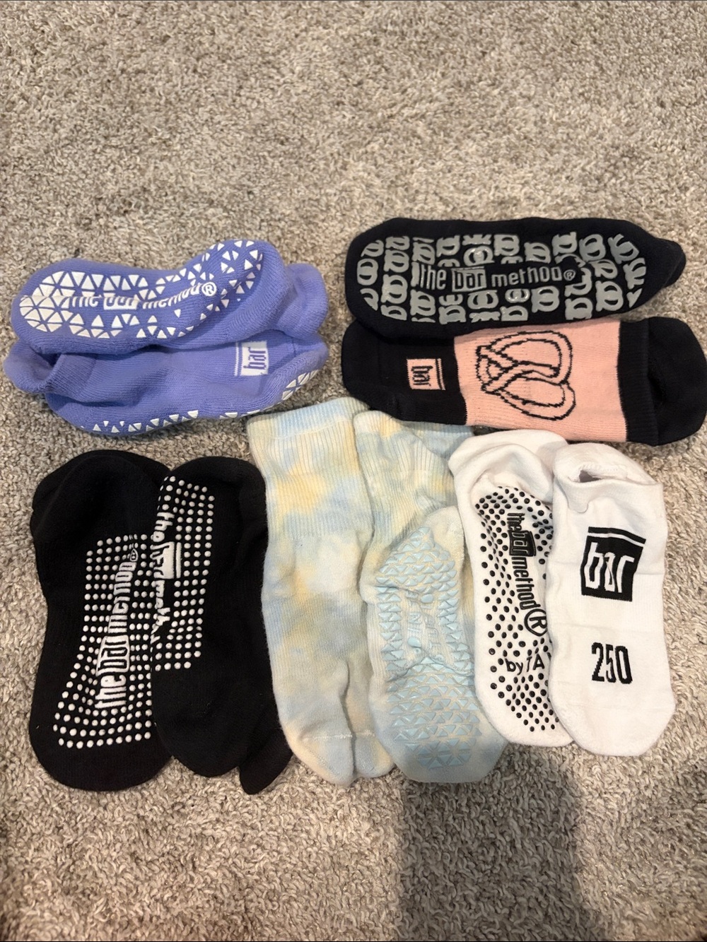5 Pairs of Grippy Socks
